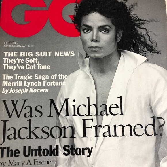 GQ Magazine "Was Michael Jackson Framed? October 1994 - Picture 5 of 7